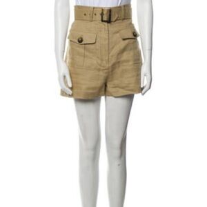 Zimmermann Tan Cargo Shorts
